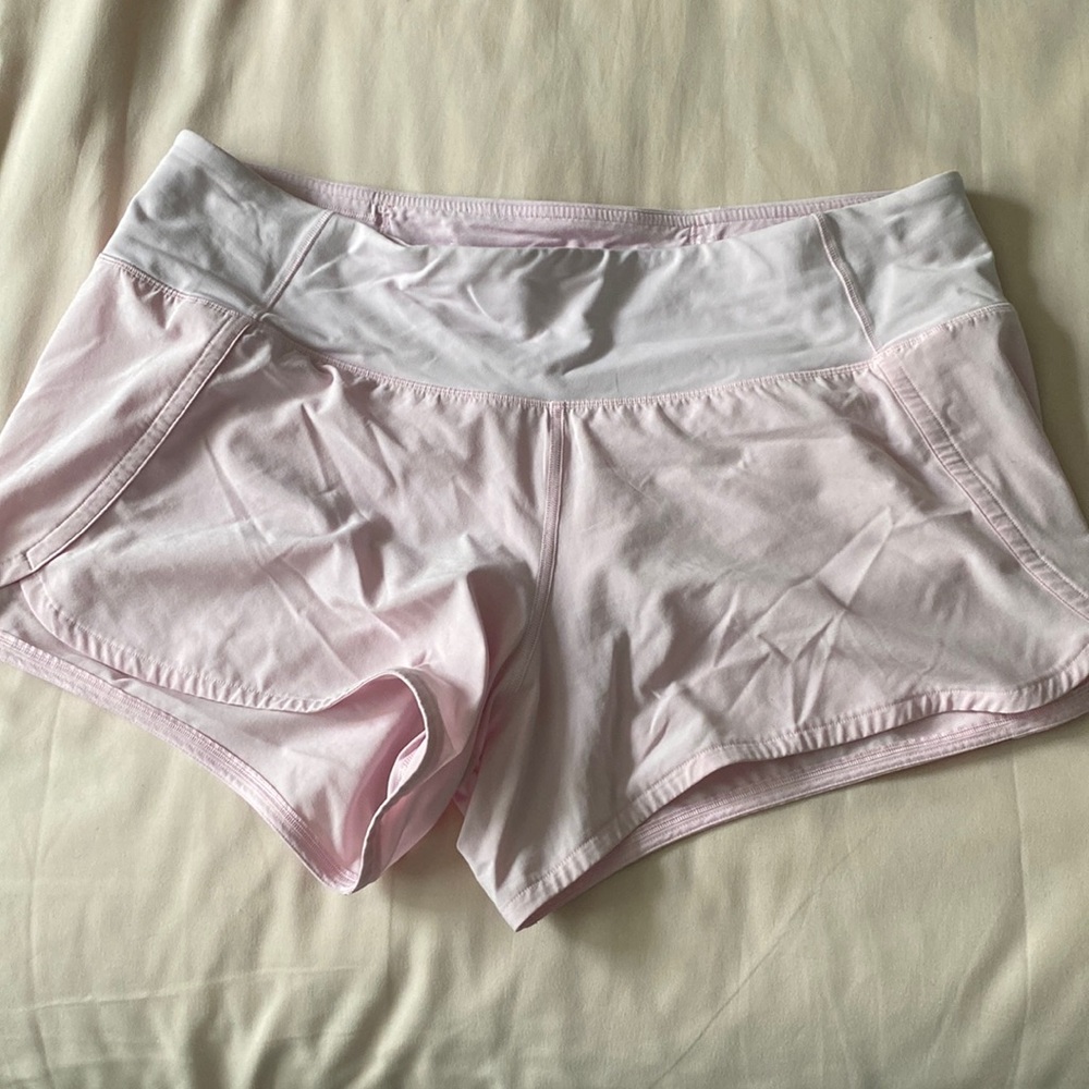 LuluLemon Pink Running Shorts